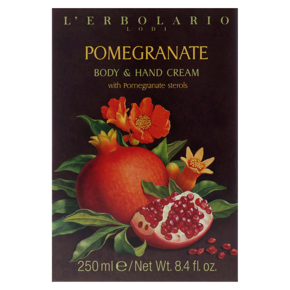 Body and Hand Cream - Pomegranate by LErbolario for Unisex - 8.4 oz Cream - Picture 5 of 6